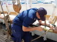 polishing brass